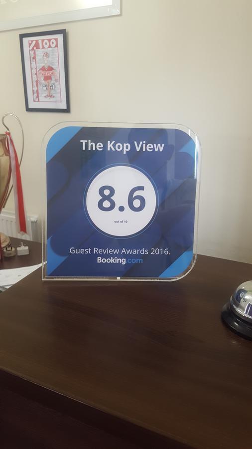 The Kop View Hotell Liverpool Eksteriør bilde